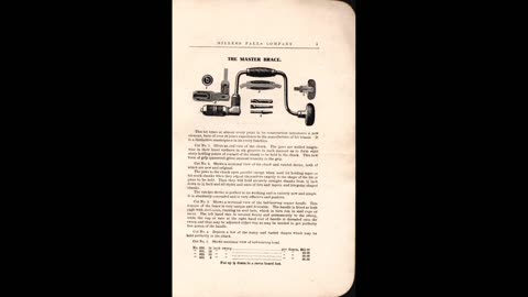 1910 Millers Falls Tools Catalog No Sound, Historical Reference