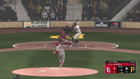 MLB The Show 25 St Louis Cardinals Franchise Game 11 Cardinals Vs Pirates CPU Vs CPU