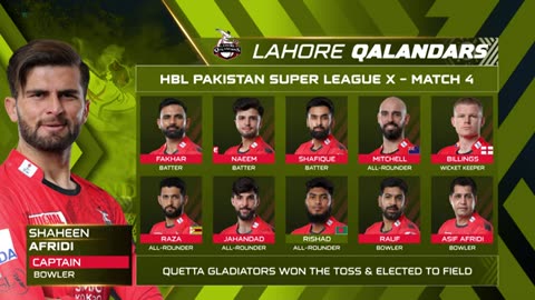 Match 4 HBL PSL X Quetta Gladiators vs Lahore Qalandars Highlights