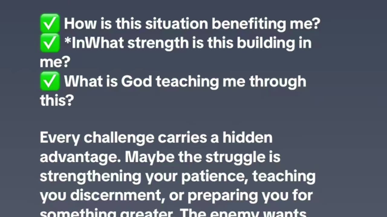Not every storm comes to break you—some come to build you.