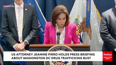 Jeanine Pirro Announces Bust Of Washington DC Drug Trafficking Group