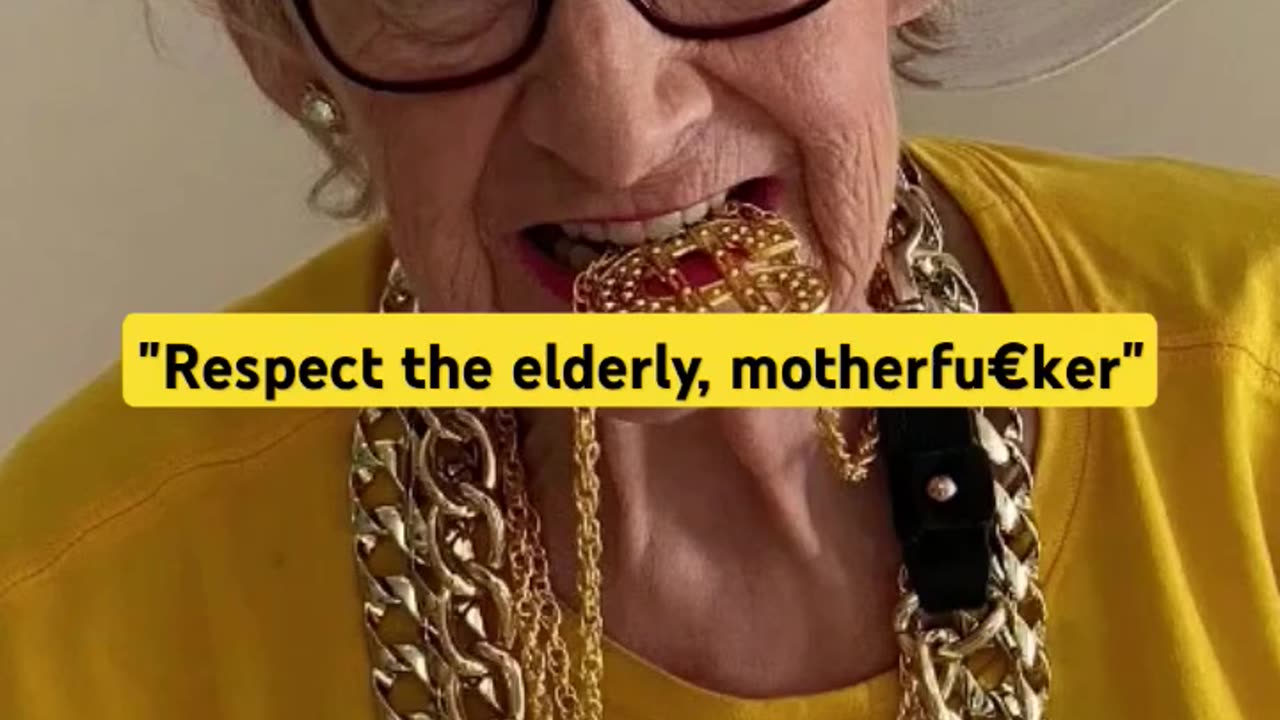 WHEN YOUR GRANNY IS A GANGSTER