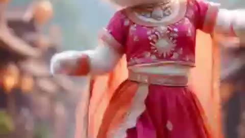 Heart touching cute kitten dance