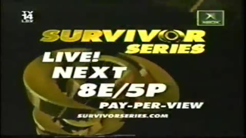 WWE Survivor Series 2003 TV Commercial 1