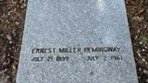 FAMOUS GRAVES - VOL. 94: ERNEST HEMINGWAY