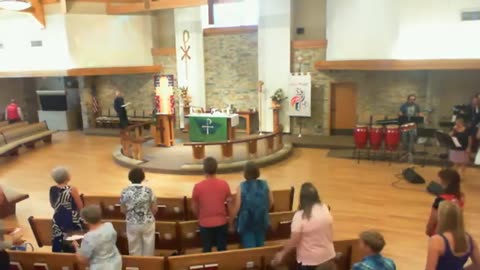 AUGUST 3 2014 MESSIAH LUTHERN CHURCH SERVICE