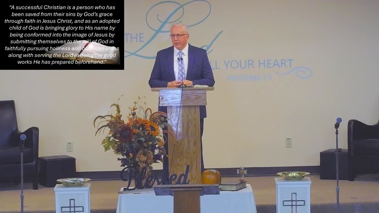 Successful Christian Living Series – 10.26.2025 Morning Service