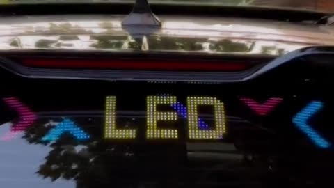 🔥 Programmable 7×3” LED Flexible Screen | Digital Scrolling Displa