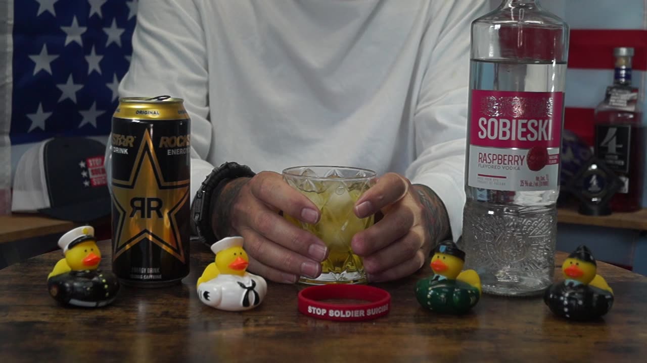 Stewart Cummings - Sobieski Raspberry Vodka & Rockstar Original Energy Drink