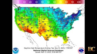National Weather Forecast (November 11, 2025)