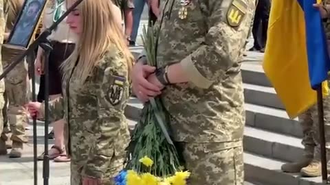🕯️🇺🇦 Ukraine Russia War | Funeral Honors for 72nd Brigade Commander Roman Orishchenko | RCF