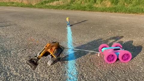 $10 VS $1000 RC TUG OF WAR