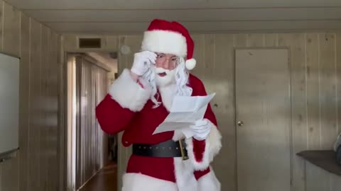 When Santa dosn't get his cookies