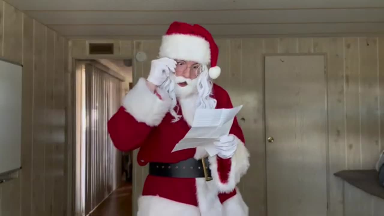 When Santa dosn't get his cookies