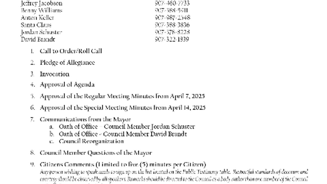 Fairbanks! What's going on? (04/21/2025)