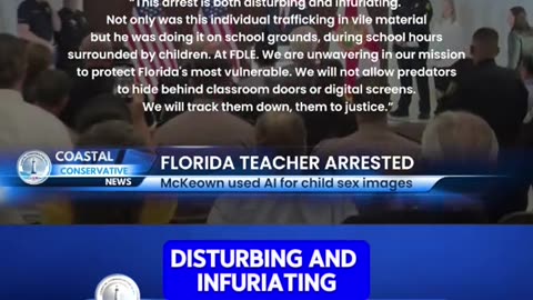 Florida Christian School Teacher Allegedly Used AI to Make Child Porn