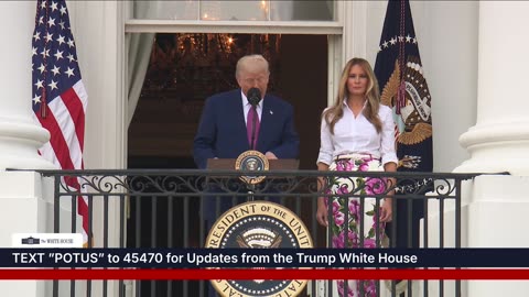 President Trump and the First Lady Participate in the Congressional Picnic