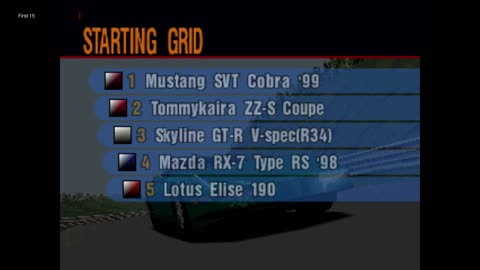 The First 15 Minutes of Gran Turismo 2 (PlayStation)