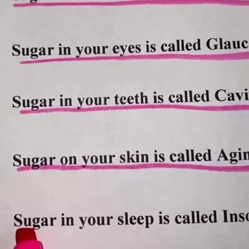 The truth about the effects of sugar
