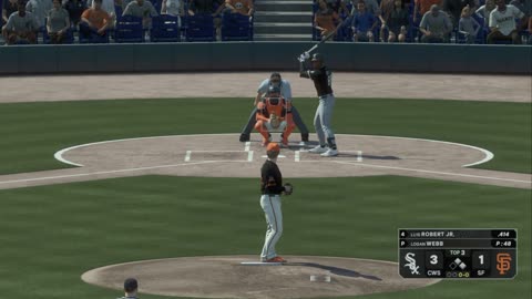 MLB The Show 2k25 Chicago White Sox At San Francisco Giants 17
