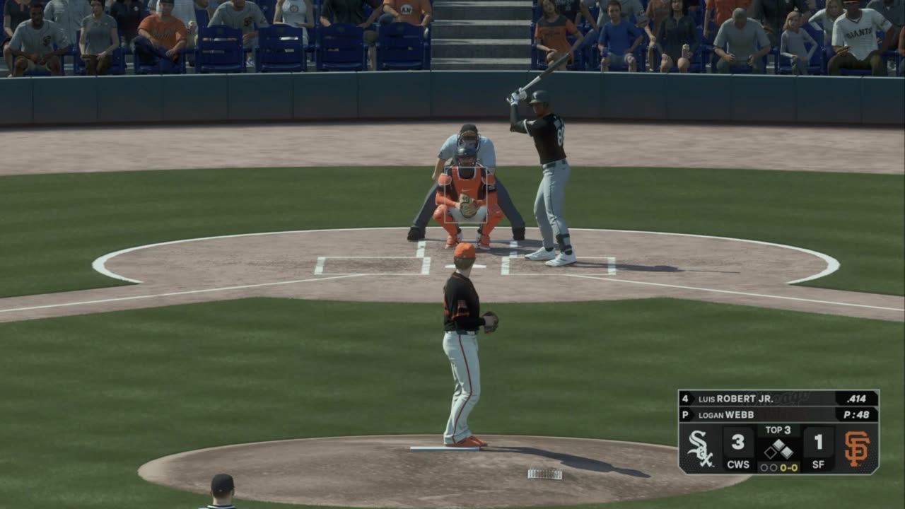 MLB The Show 2k25 Chicago White Sox At San Francisco Giants 17