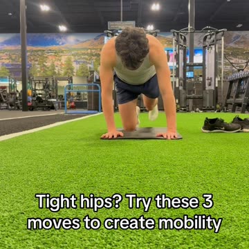 3 hip mobility exercises for tight hips!