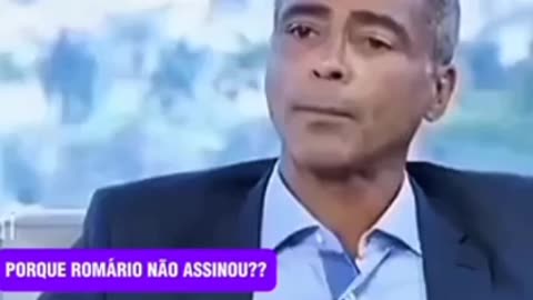 Romário está se complicando a cada dia que passa, depois de não assinar o impeachment do nazista de Moraes!