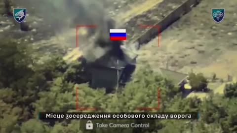 Multiple Drone Strikes Hitting Russian Infantry Positions On the Left Bank of Kherson