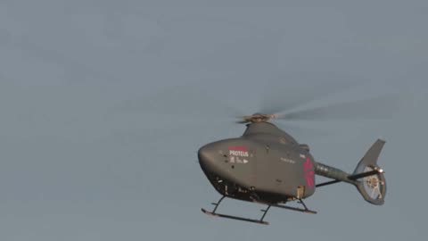 NEW - UK Royal Navy's new full-size autonomous helicopter, Proteus
