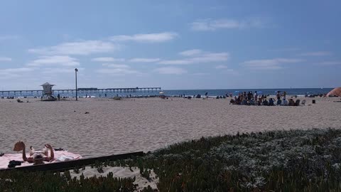 The Captain's View. Ocean Beach, San Diego, California.