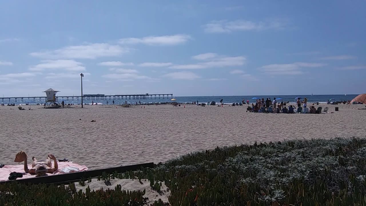 The Captain's View. Ocean Beach, San Diego, California.