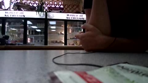 Showing someone my favorite dubstep song ovher headphones