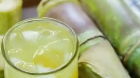 Two benefits of drinking sugarcane juice