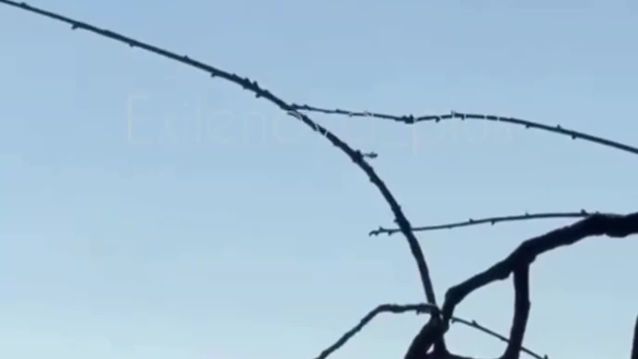 🛸 UFO over Russian positions