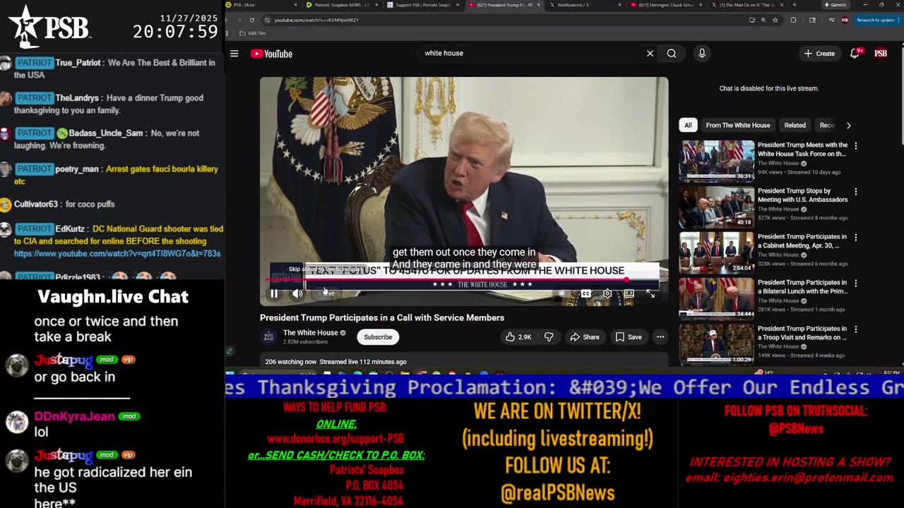 Patriots' Soapbox NEWS - LIVE 24/7!