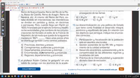 AULA 20 REPASO 2026 - 1 | Semana 03 | Geografía