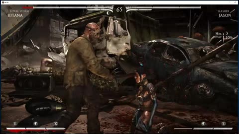 Mortal Kombat XL Head and brain then face checks Biatch!