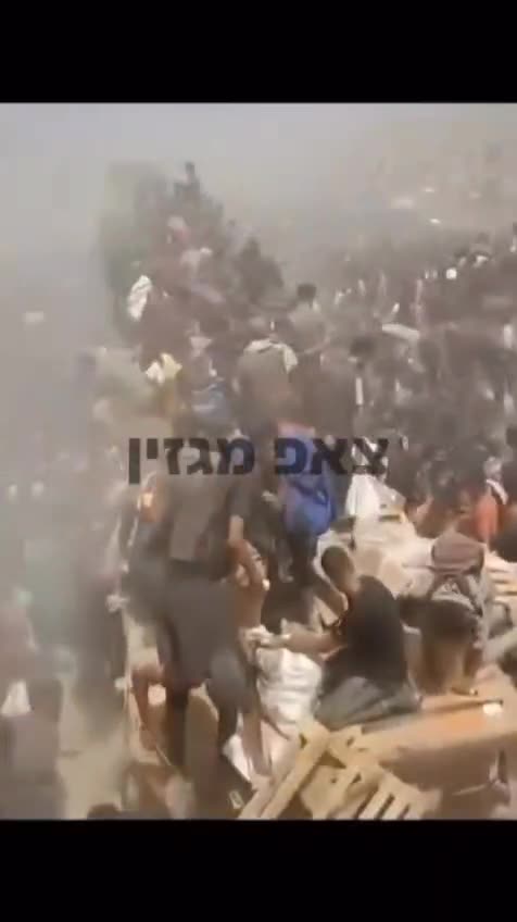 Gazans are storming on food like zombies. So, how was the baklava on October 7th? Was it worth it?