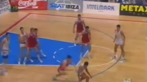 "URSS vs España" 3° Jornada EUROBASKET'89 (22 de Junio, 1989) en español