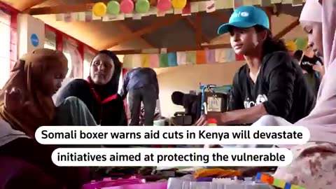 Somali Olympian warns of crisis at Kenyan camp as aid dwindles
