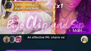 LoozeCannon lines Moet while in ATL n had another weird Convo 11/14/25 #bigoclipandsip