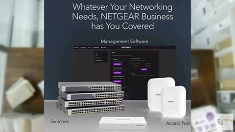 NETGEAR 8-Port PoE+ Gigabit Ethernet Unmanaged Essentials Switch (GS308PP) - wit