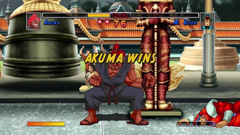 Akuma vs CPU game street fighter hd