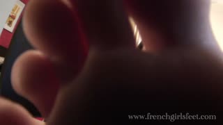 Little Spy has Foot Fetish