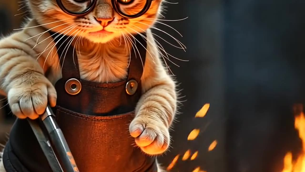 Working Cat