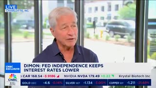 JPMorgan CEO CRUSHES Liberal Dreams About Trump's Tariff Agenda