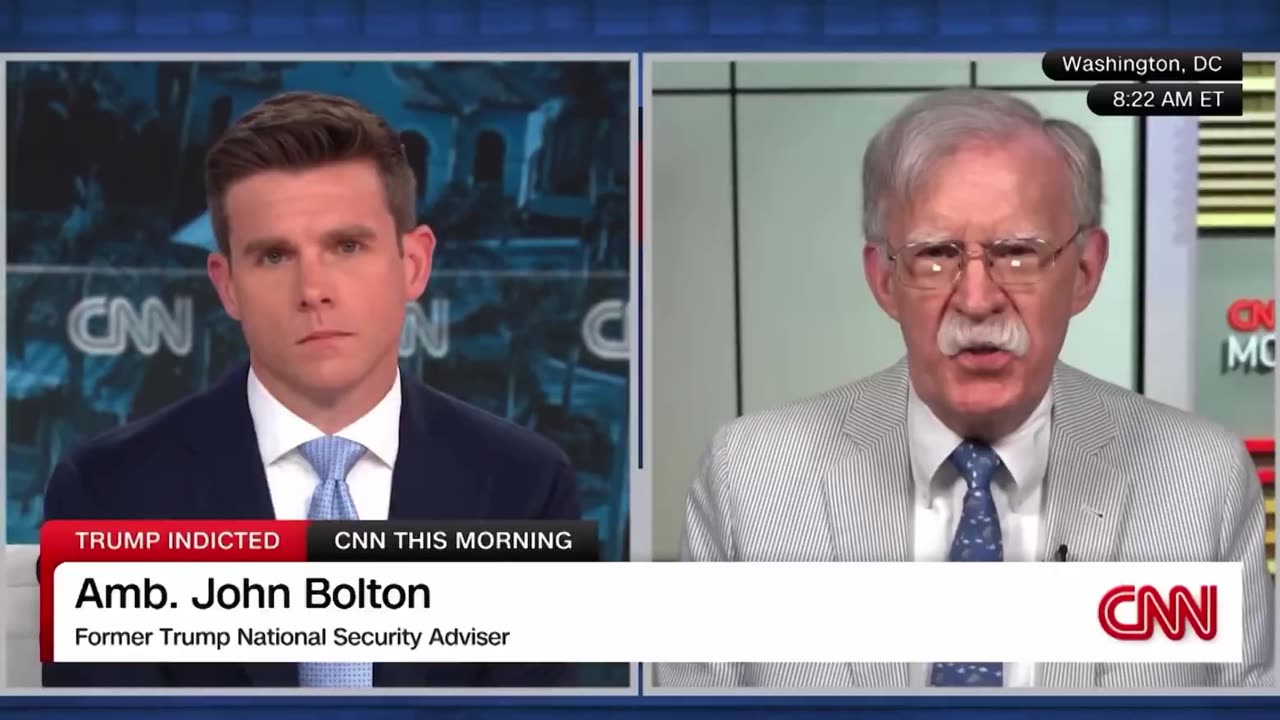 John Bolton Once Said Trump’s Indictment Would ‘End His Career’—Now He’s Been Indicted