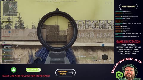 Muffing about on Warzone with stupid Aggie