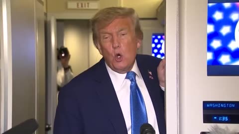 REPORTER: "What are you looking for here?" @POTUS : "An end. A real end. Not a ceasefire — an end."