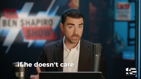 Ben Shapiro has a few questions for Tucker Carlson about Iran.